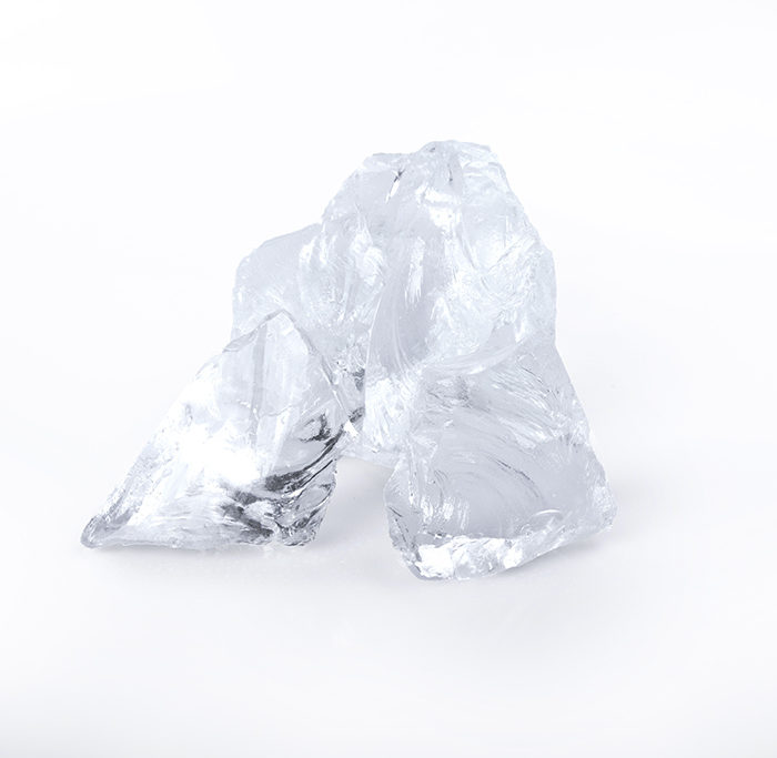 Glas Clear Gabionenfüllung Gabionensteine
