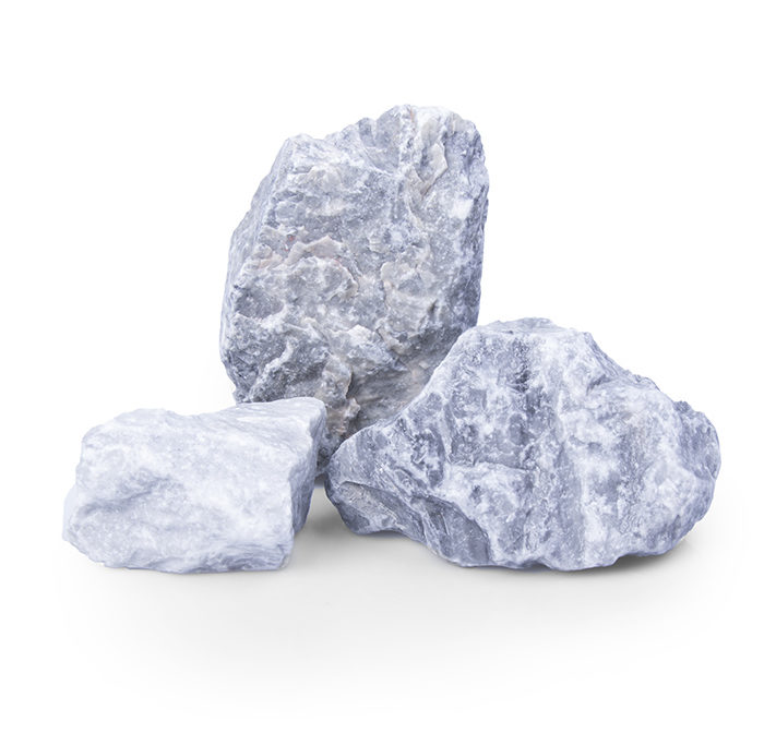 Kristall blau GS Gabionensteine Gabionenfuellung